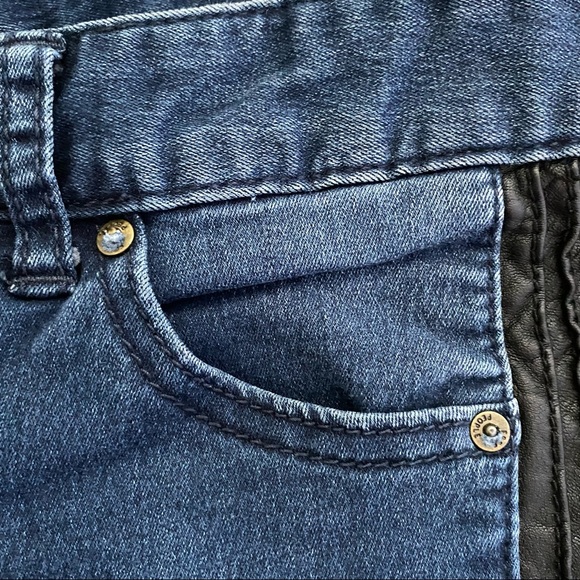 Free People tuxedo stripe jeggings - Picture 5 of 14